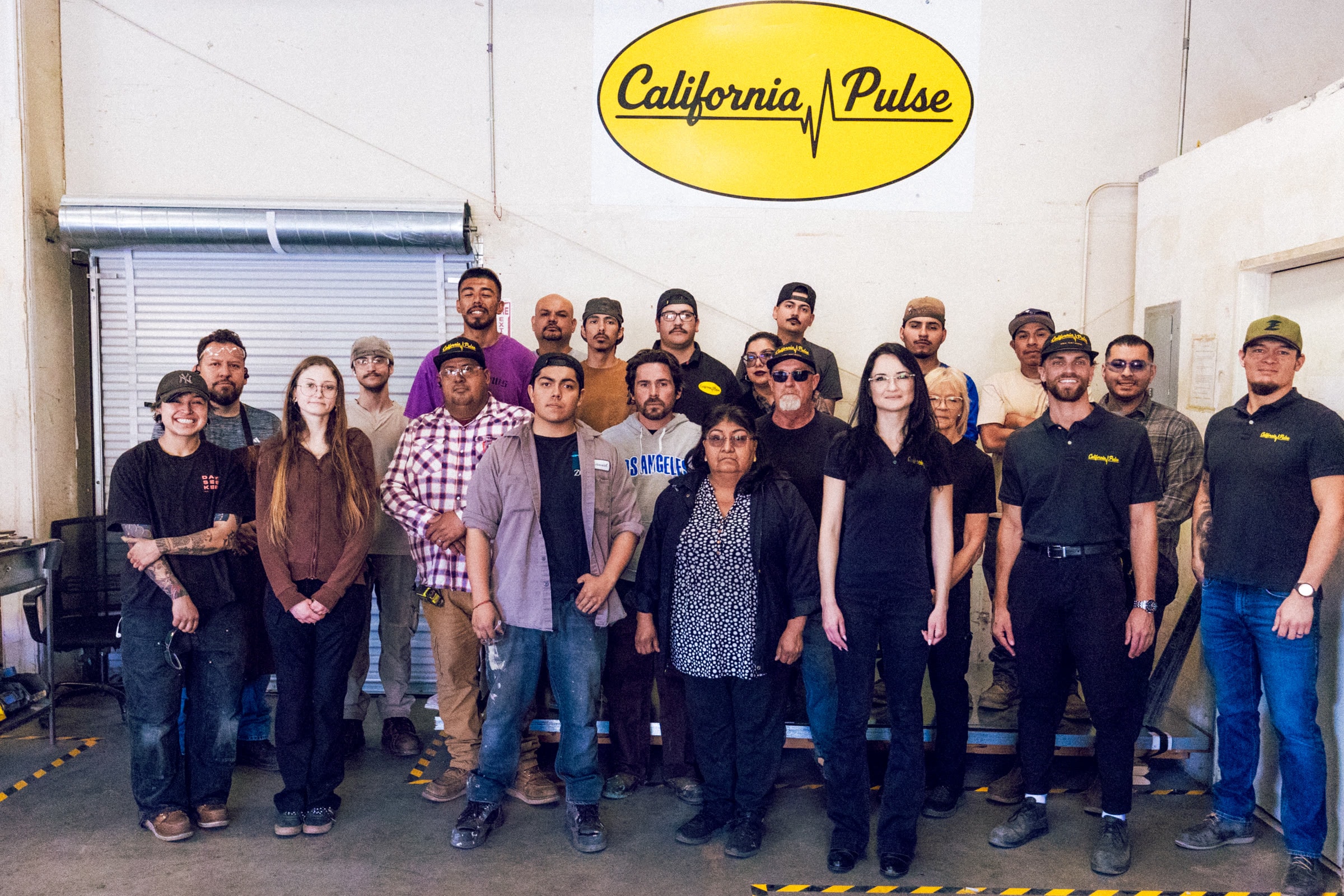 The California Pulse team at their Apple Valley, CA facility