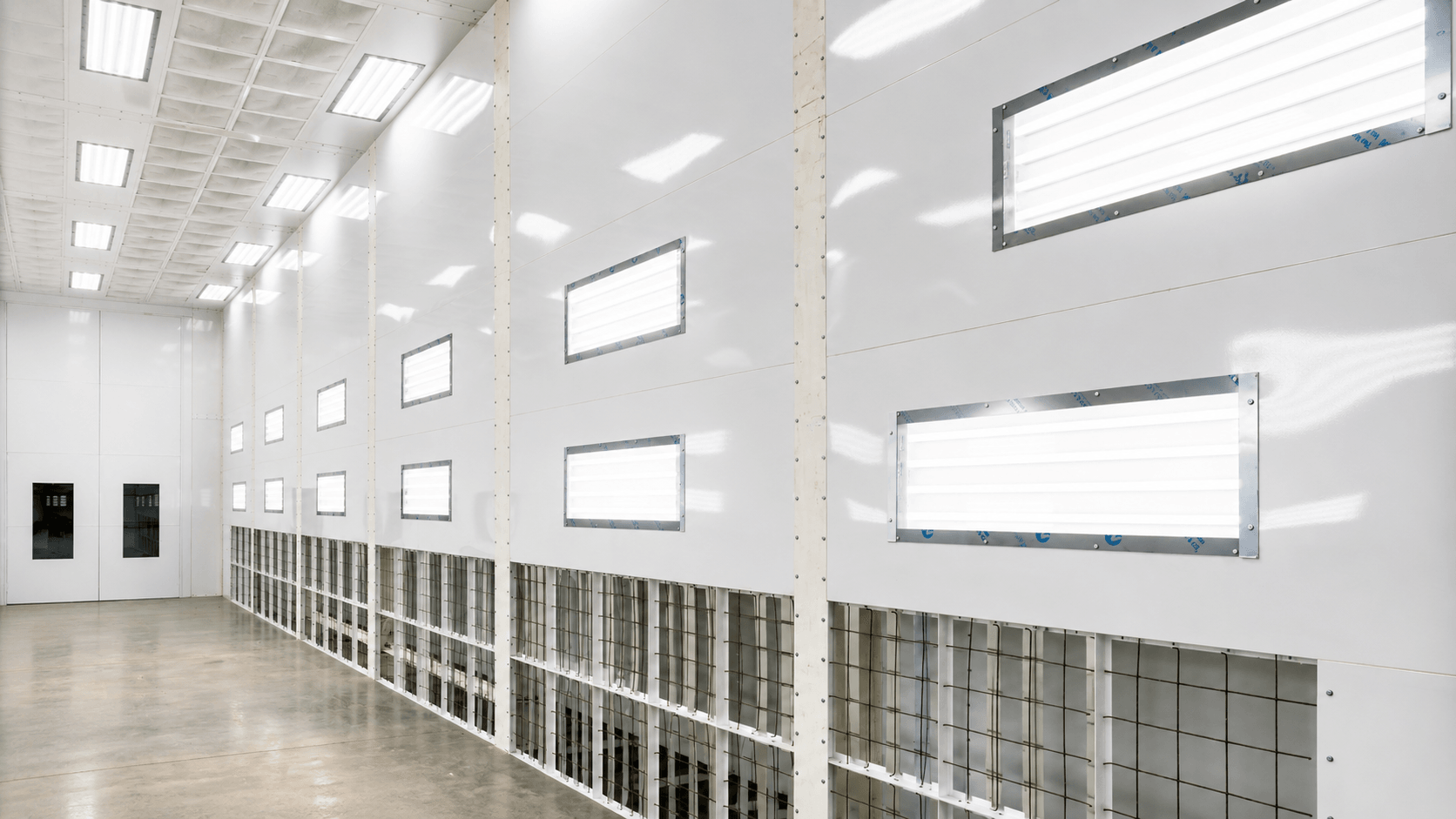 LED Lighting for Paint Refinishing Booths