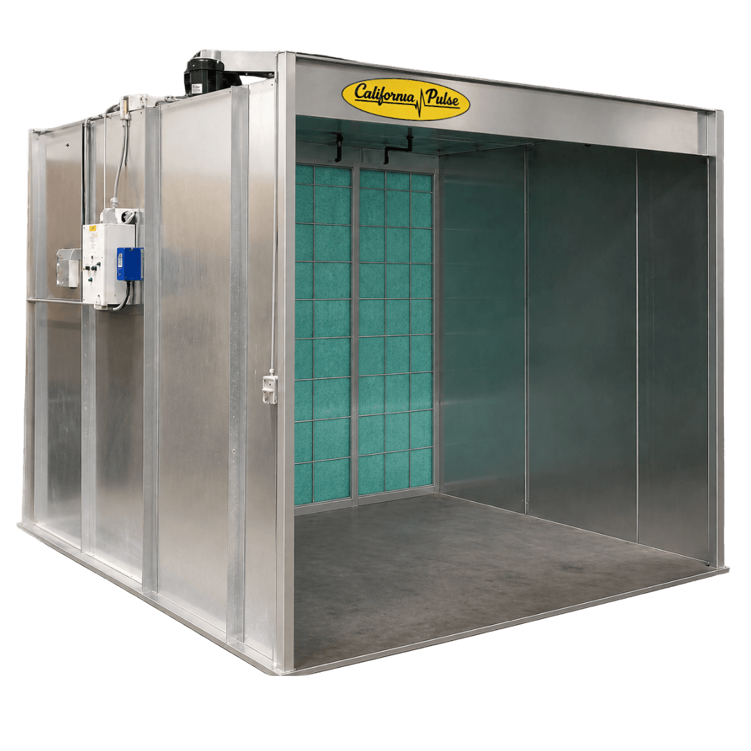 Industrial Open Face Spray Booths