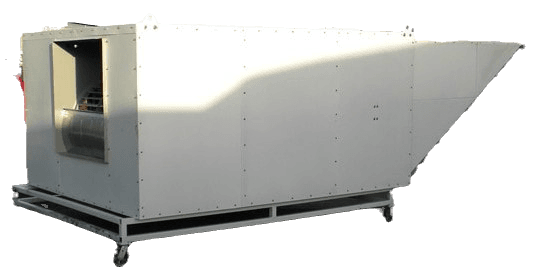 A California Pulse direct fired heater and air makeup unit
