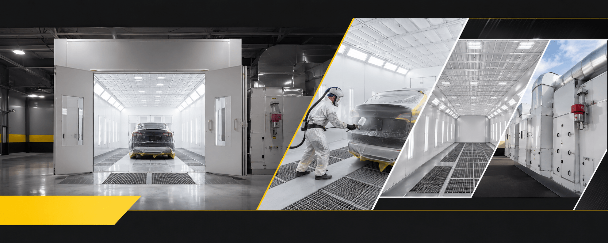 Indoor Automotive Spray Booths