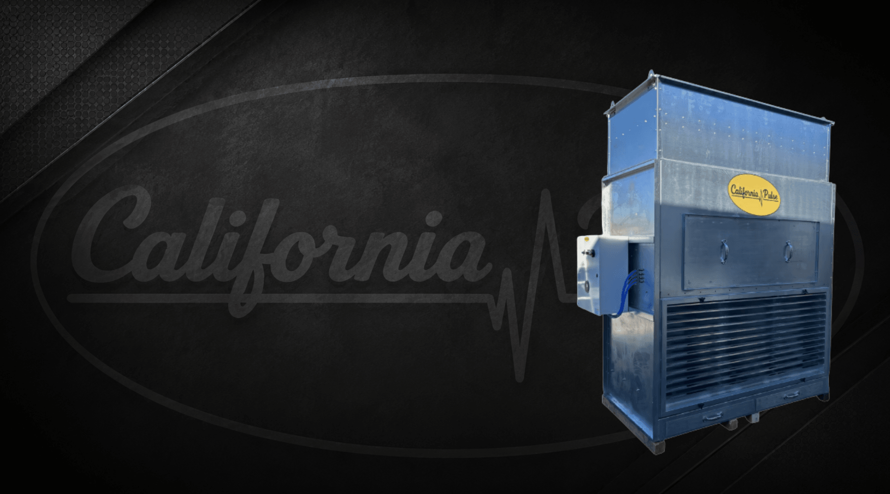 California Pulse cartridge dust collection unit for powder and dry particulate